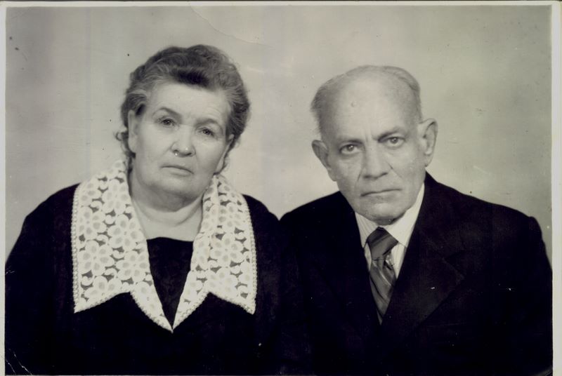 Месник Мария Васильевна и Рафаил Абрамович 1980 г.