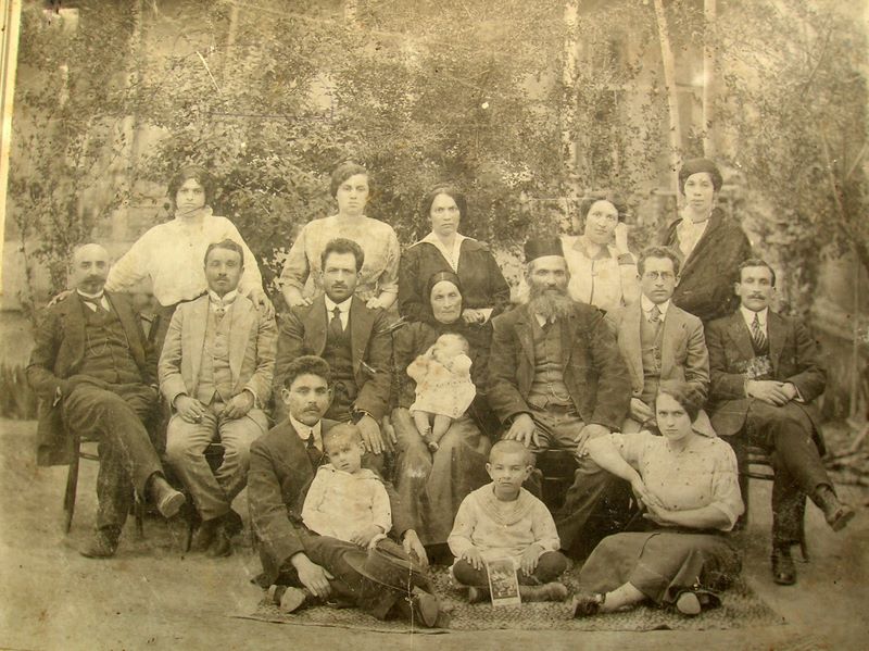 Семья Брауде. Коканд, 1912 год